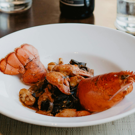Lobster dish
